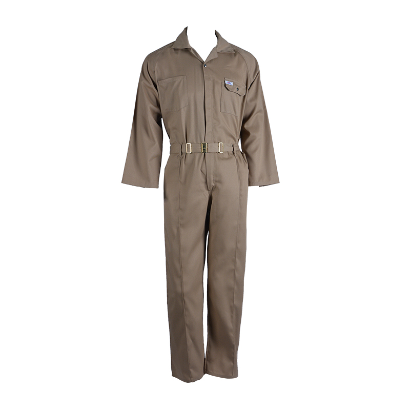 C01 টেকসই বাদামী মাল্টি-পকেট কাজ পরিধান