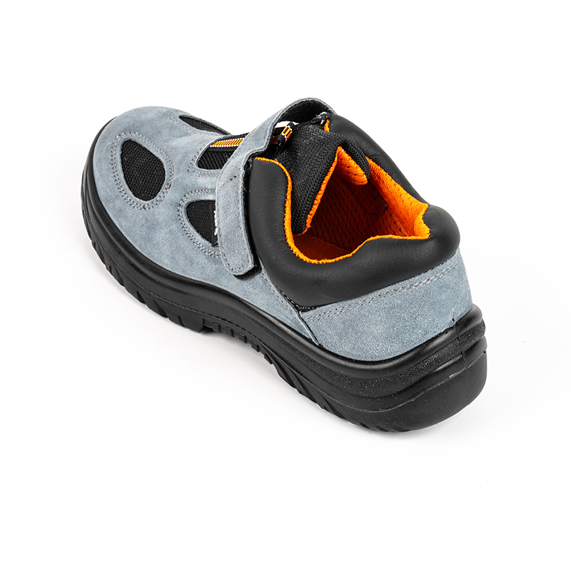 SS106 Breathable মেশ ইস্পাত পায়ের আঙ্গুলের Suede চামড়া নিরাপত্তা জুতা SS106 Breathable মেশ ইস্পাত পায়ের আঙ্গুলের Suede চামড়া নিরাপত্তা জুতা