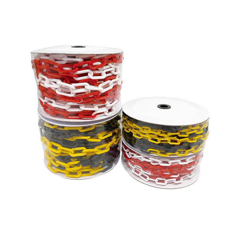 সারি বাধার জন্য PS016 ট্রাফিক কন্ট্রোল প্লাস্টিক চেইন